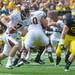 Central Michigan's quarterback Cody Kater during the first quarter of their game against Michigan at Michigan stadium, Saturday, August, 31.
Courtney Sacco I AnnArbor.com 